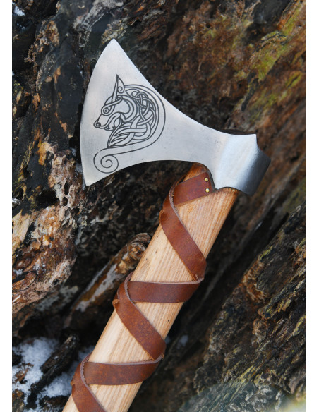 Hache norvégienne en acier moulé avec...