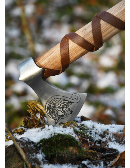 Hache norvégienne en acier moulé avec...