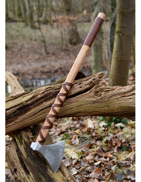 Hache norvégienne en acier moulé avec...