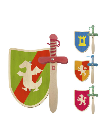Petit ensemble épée et bouclier...