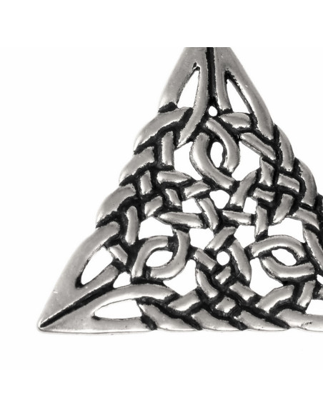 Pendentif amulette triangle noeud...
