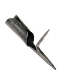 Bougeoir médiéval en fer forgé, 1 bougie