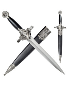 Poignard décoratif Symboles maçonniques (42 cm.)