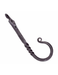 Crochet médiéval à accrocher au mur (12 cm.) 2