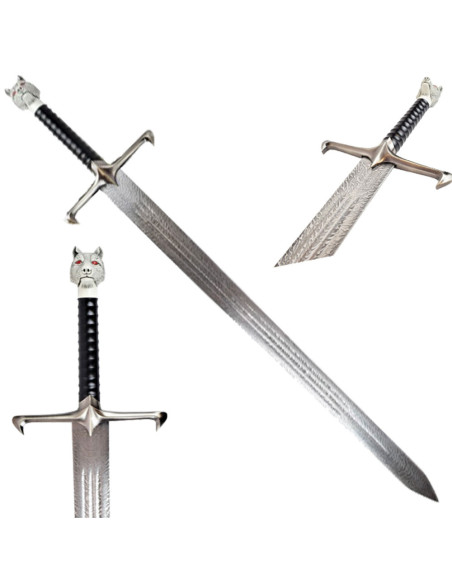 Jon Snow Long Claw Sword, effet Damas...