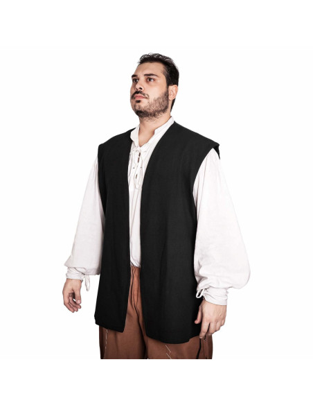 Gilet de pirate Sea Hunters - Noir