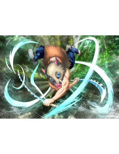 Bannière-Drapeau Demon Slayer par Inosuke Hashibira... 2