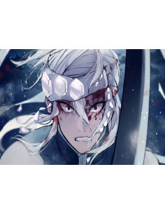 Bannière-Drapeau Demon Slayer de Tengen Uzui (70x100 cms.) 2