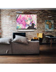 Pack katana Mitsuri Kanroji + bannière Demon Slayer 2