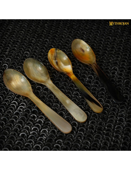 Ensemble de 4 cuillères médiévales en...