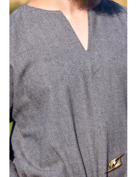 Tunique Norse-Viking Arvid en Gris