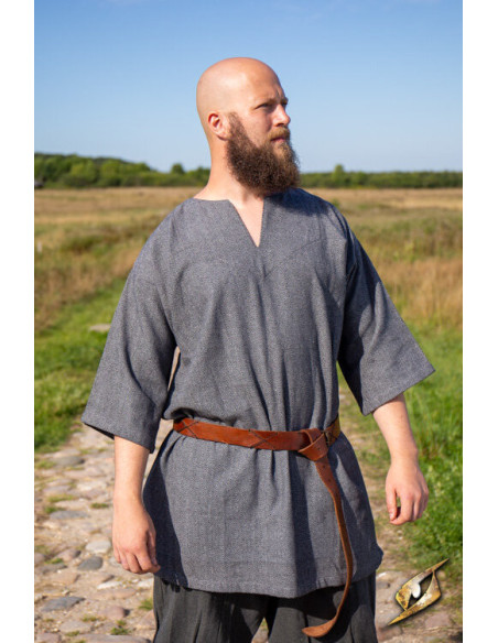 Tunique Norse-Viking Arvid en Gris
