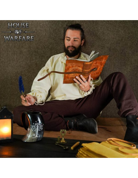 Journal de la Terre du Milieu en cuir...