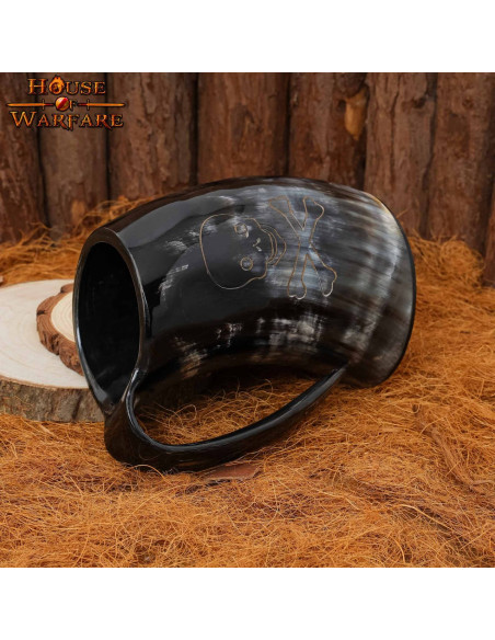 Chope à boire tête de mort pirate en...