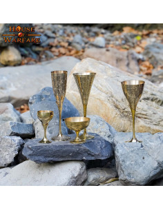 Coupe à champagne pour banquet princier médiéval (160 ml.) 2