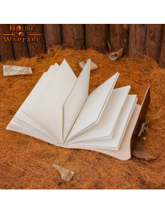 Journal de sirène en cuir fait à la main (17,7x12,7 cm.) 2