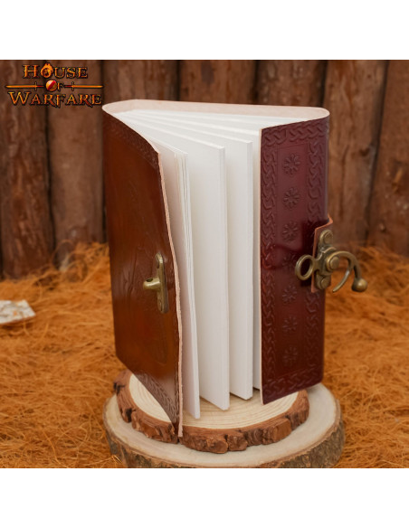 Journal de sirène en cuir fait à la...