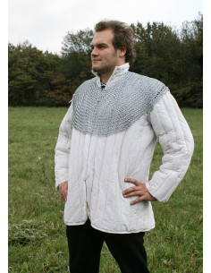 Manteau d'évêque, cotte de mailles zinguée