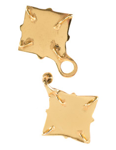 Broche Viking de 2 pièces en laiton (4,5 cm.) 2