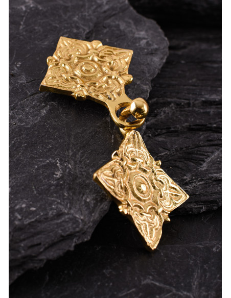 Broche Viking de 2 pièces en laiton...