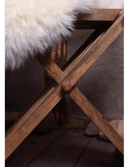 Chaise pliante médiévale Curul, en...