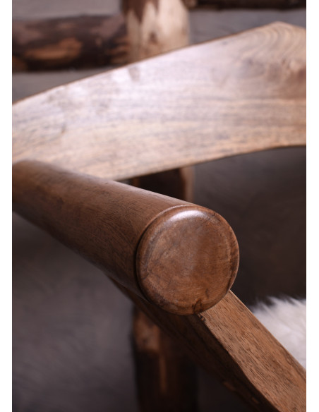 Chaise pliante médiévale Curul, en...