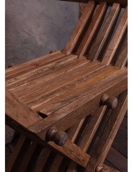 Chaise pliante médiévale Curul, en...