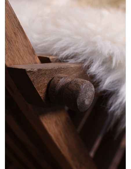 Chaise pliante médiévale Curul, en...