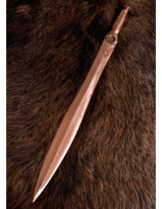 Épée courte celtique en bronze (71,5 cm.)