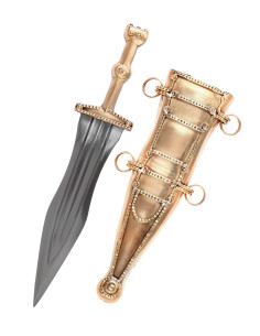 Pugio Romano Leween, avec fourreau (37,5 cm.) 2