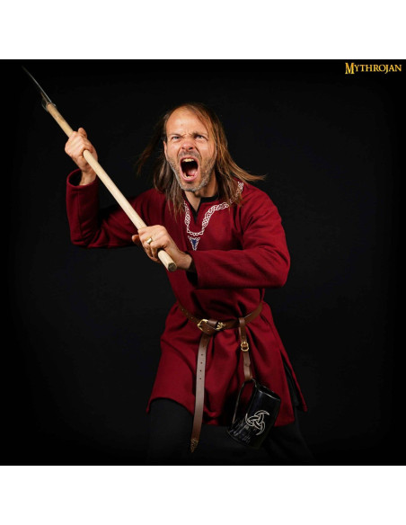 Cruche de noeuds celtiques en corne...