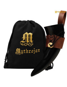 Corne viking avec baudrier réglable inclus (150 ml.)