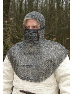 Bourreau RRR avec masque pliant carré, finition naturelle 2