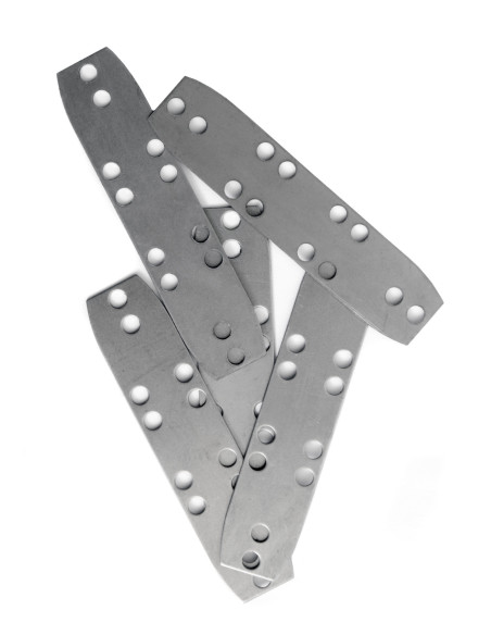 Ensemble de 25 plaques pour armure...