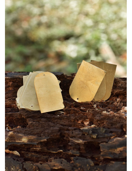 Ensemble de 25 plaques en laiton pour...