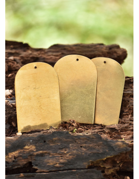 Ensemble de 25 plaques en laiton pour...