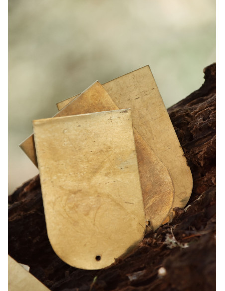 Ensemble de 25 plaques en laiton pour...