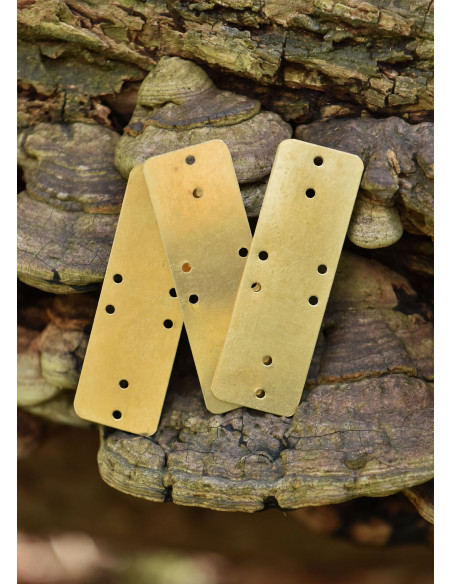 Ensemble de 25 plaques en laiton pour...