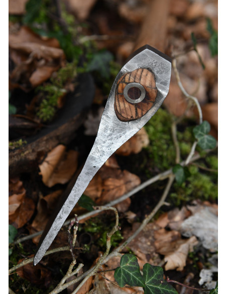 Hache viking en acier forgé à la...