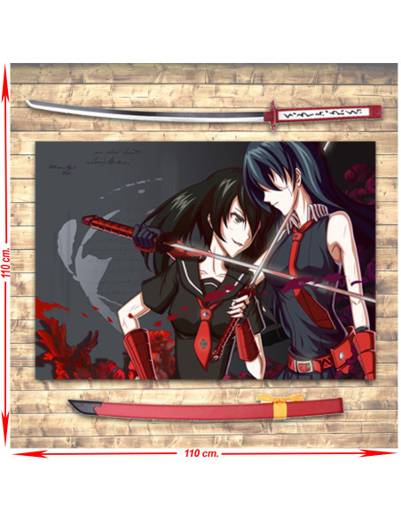 Pack One Cut Killer Banner + Katana :...