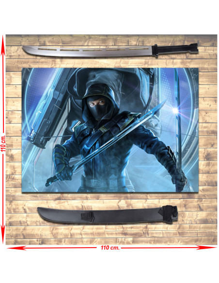 Pack Bannière + Épée Ronin de...