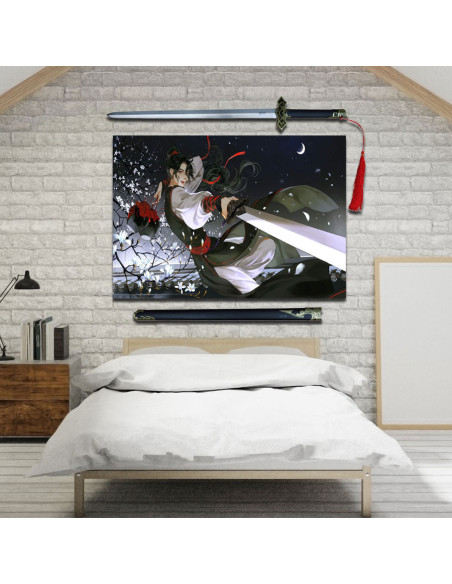 Pack Bannière + Épée Wei Wuxian de Mo...