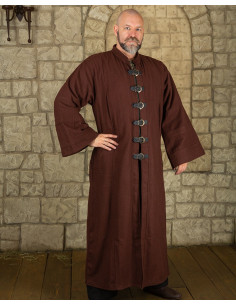 Robe Obéron pour sorciers et clercs - marron