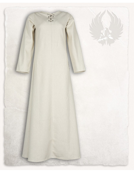 Tunique médiévale crème modèle Alina,...