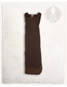 Robe tablier viking modèle Alva, marron