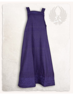 Modèle de robe tablier Alva Fishbone viking, violet