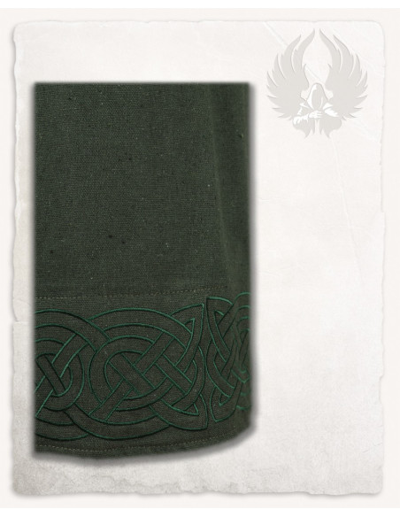 Robe tablier viking modèle Alva, vert