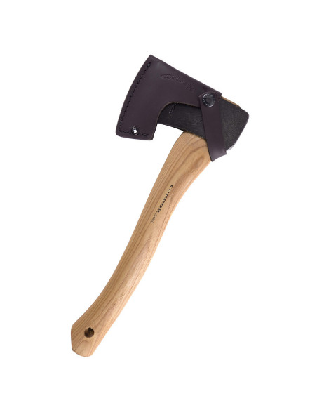 Condor Camping Axe, avec étui en cuir