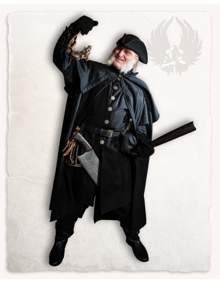 Cape médiévale col haut modèle Bron -...