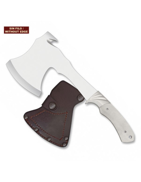 Hache avec écorcheur et lame en...